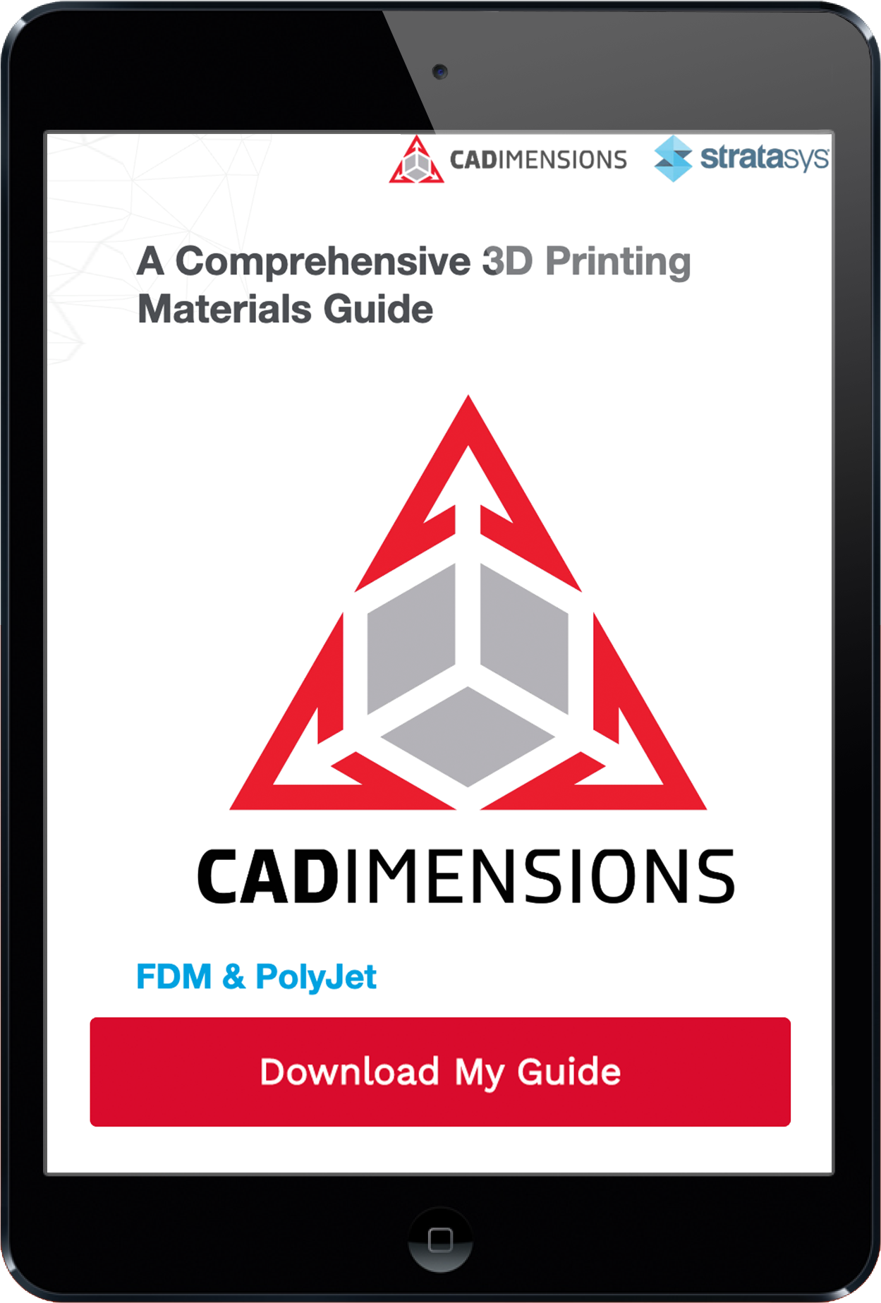 Free Guide Master FDM & PolyJet 3D Printing Materials CADimensions